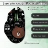 Skin dán chuột Razer Basilisk mẫu Dễ thương So Cute scu020 Skin dán chuột Razer Basilisk mẫu Dễ thương So Cute scu020