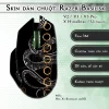 Skin dán chuột Razer Basilisk mẫu Hỏa Xà Kundalini lsm021