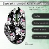 Skin dán chuột Razer Basilisk mẫu Kuromi scu062 Skin dán chuột Razer Basilisk mẫu Kuromi scu062