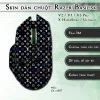 Skin dán chuột Razer Basilisk mẫu LV lv007 Skin dán chuột Razer Basilisk mẫu LV lv007