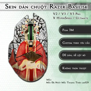 Skin dán chuột Razer Basilisk mẫu Mẫu Đệ Nhất Mẫu Thượng Thiên lsm029