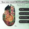 Skin dán chuột Razer Basilisk mẫu Rosalie