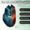 Skin dán chuột Razer Basilisk mẫu Song long Skin dán chuột Razer Basilisk mẫu Song long
