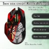 Skin dán chuột Razer Basilisk mẫu Songoku Dragon Ball 7vnr025 Skin dán chuột Razer Basilisk mẫu Songoku Dragon Ball 7vnr025