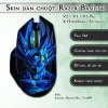 Skin dán chuột Razer Basilisk mẫu Songoku Dragon Ball 7vnr095 Skin dán chuột Razer Basilisk mẫu Songoku Dragon Ball 7vnr095