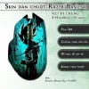 Skin dán chuột Razer Basilisk mẫu Songoku Dragon Ball 7vnr100