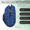 Skin dán chuột Razer Basilisk mẫu sóng xanh dương Skin dán chuột Razer Basilisk mẫu sóng xanh dương