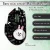 Skin dán chuột Razer Basilisk mẫu Thỏ Cony atk120 Skin dán chuột Razer Basilisk mẫu Thỏ Cony atk120