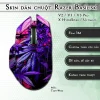 Skin dán chuột Razer Basilisk mẫu TrippyWeed Skin dán chuột Razer Basilisk mẫu TrippyWeed