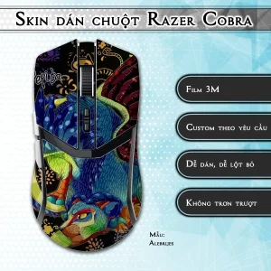 Skin dán chuột Razer Cobra Pro mẫu Alebrijes