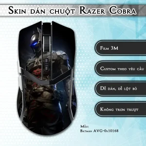 Skin dán chuột Razer Cobra Pro mẫu Batman avg10168