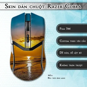 Skin dán chuột Razer Cobra Pro mẫu Bầu trời bình minh