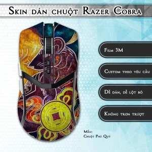 Skin dán chuột Razer Cobra Pro mẫu Chuột Phú Quý