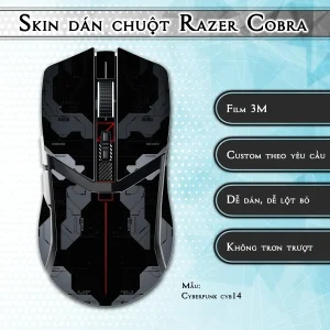 Skin dán chuột Razer Cobra Pro mẫu Cyberpunk cyb14