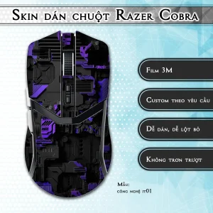 Skin dán chuột Razer Cobra Pro mẫu công nghệ it01