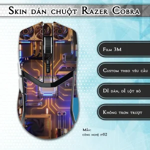 Skin dán chuột Razer Cobra Pro mẫu công nghệ it02