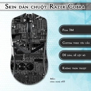 Skin dán chuột Razer Cobra Pro mẫu công nghệ it03