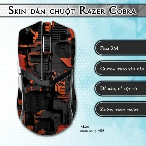 Skin dán chuột Razer Cobra Pro mẫu công nghệ it06