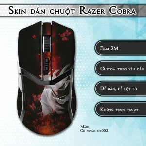 Skin dán chuột Razer Cobra Pro mẫu Cổ phong acp002