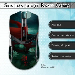 Skin dán chuột Razer Cobra Pro mẫu Cổ phong acp005
