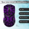 Skin dán chuột Razer Cobra Pro mẫu da rắn tím