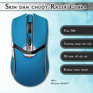 Skin dán chuột Razer Cobra Pro mẫu Doremon Dor017