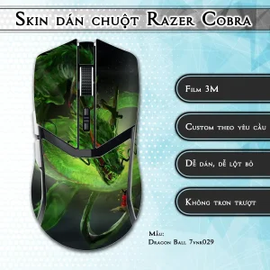 Skin dán chuột Razer Cobra Pro mẫu Dragon Ball 7vnr029