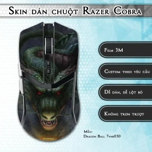 Skin dán chuột Razer Cobra Pro mẫu Dragon Ball 7vnr030