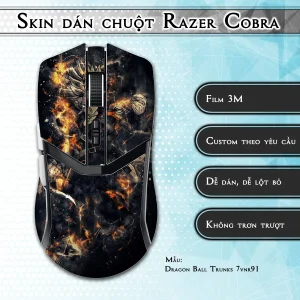 Skin dán chuột Razer Cobra Pro mẫu Dragon Ball Trunks 7vnr91