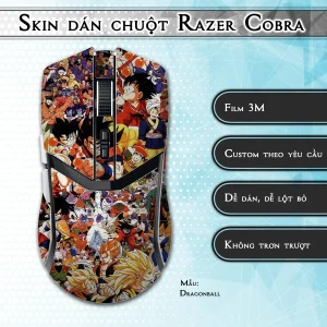 Skin dán chuột Razer Cobra Pro mẫu Dragonball