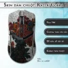 Skin dán chuột Razer Cobra Pro mẫu Hoa cúc lsm020
