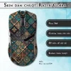 Skin dán chuột Razer Cobra Pro mẫu Hoa văn hov014 Skin dán chuột Razer Cobra Pro mẫu Hoa văn hov014