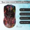 Skin dán chuột Razer Cobra Pro mẫu Hoa văn hov017