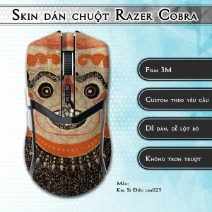 Skin dán chuột Razer Cobra Pro mẫu Kim Sí Điểu lsm025
