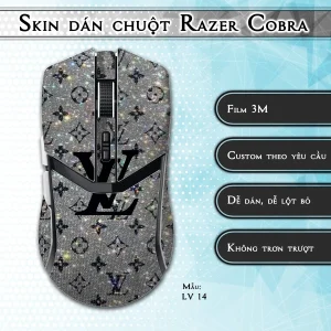 Skin dán chuột Razer Cobra Pro mẫu LV 14