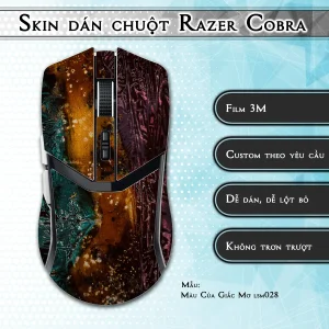 Skin dán chuột Razer Cobra Pro mẫu Màu Của Giấc Mơ lsm028