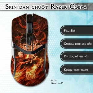 Skin dán chuột Razer Cobra Pro mẫu Natra nt37