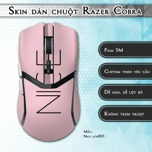 Skin dán chuột Razer Cobra Pro mẫu Nice ath003