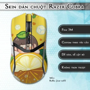 Skin dán chuột Razer Cobra Pro mẫu RoRo Jump ro01