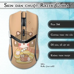 Skin dán chuột Razer Cobra Pro mẫu RoRo Jump ro02