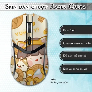 Skin dán chuột Razer Cobra Pro mẫu RoRo Jump ro06
