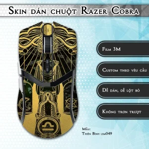 Skin dán chuột Razer Cobra Pro mẫu Thiên Bình lsm049