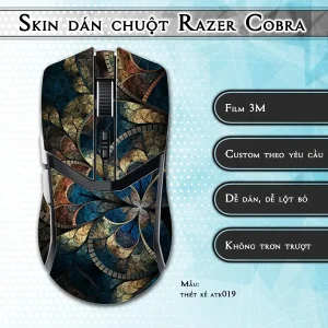 Skin dán chuột Razer Cobra Pro mẫu thiết kế atk019