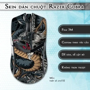 Skin dán chuột Razer Cobra Pro mẫu thiết kế atk132