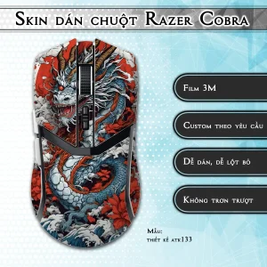 Skin dán chuột Razer Cobra Pro mẫu thiết kế atk133