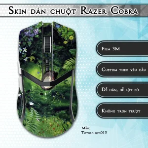 Skin dán chuột Razer Cobra Pro mẫu Totoro qvd015
