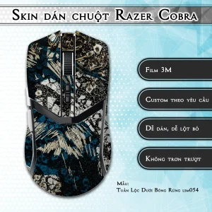Skin dán chuột Razer Cobra Pro mẫu Tuần Lộc Dưới Bóng Rừng lsm054