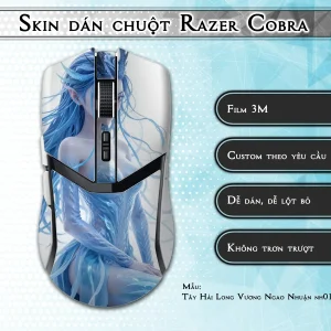 Skin dán chuột Razer Cobra Pro mẫu Tây Hải Long Vương Ngao Nhuận nh01