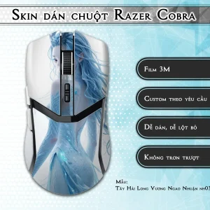 Skin dán chuột Razer Cobra Pro mẫu Tây Hải Long Vương Ngao Nhuận nh03