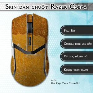 Skin dán chuột Razer Cobra Pro mẫu Đức Phật Thích Ca lsm015